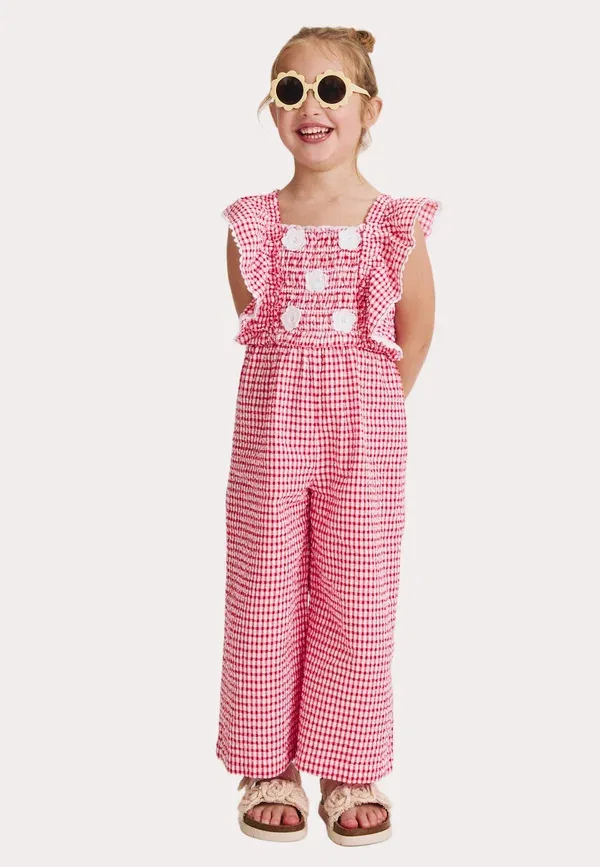 Комбинезон в складку Marks & Spencer, красный