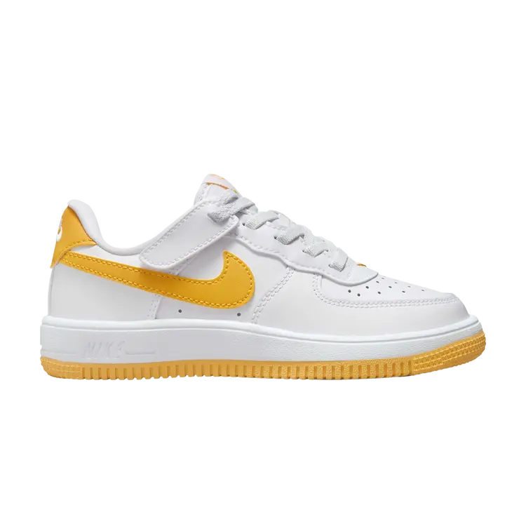 

Кроссовки Force 1 Low EasyOn PS, цвет White University Gold