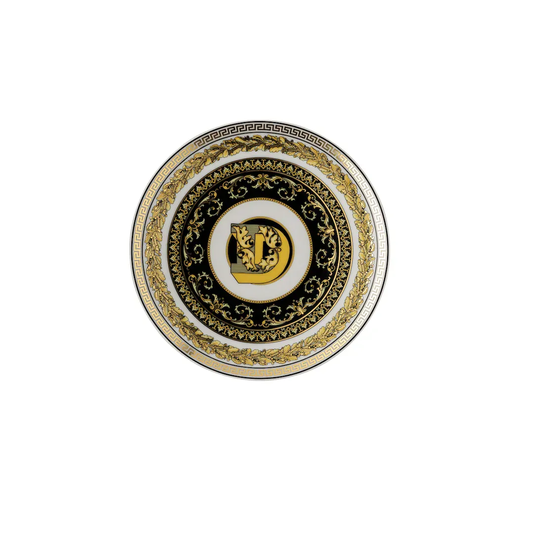 

Тарелка для хлеба Virtus Alphabet Versace, белый/черный