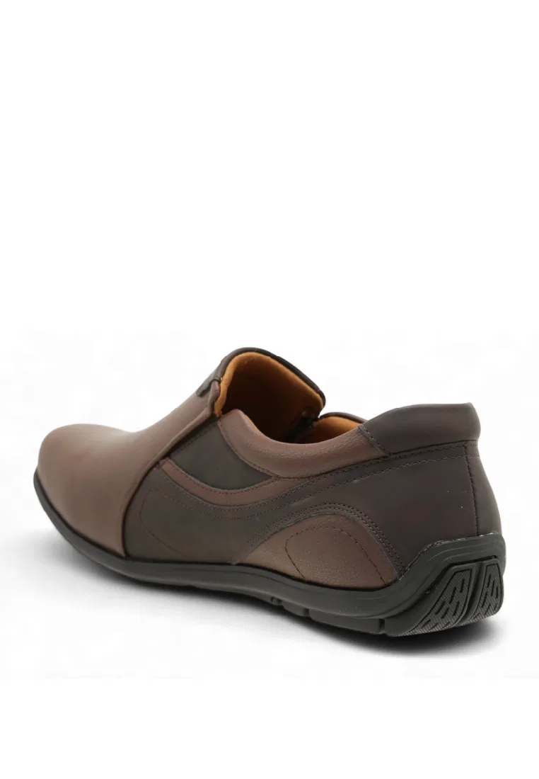 Мужские лоферы, slip-on, модель 250131354 Louis Cuppers, кофейный — фото 3