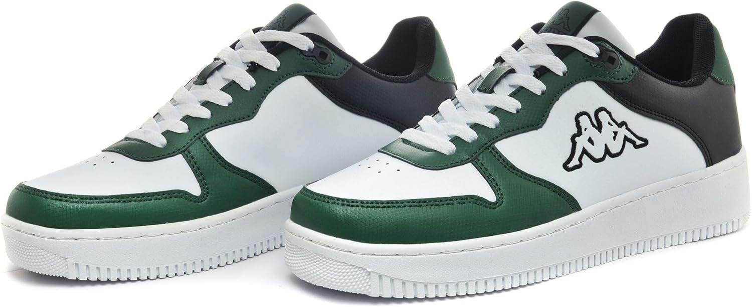 

Кроссовки Kappa унисекс для взрослых, белый/зеленый