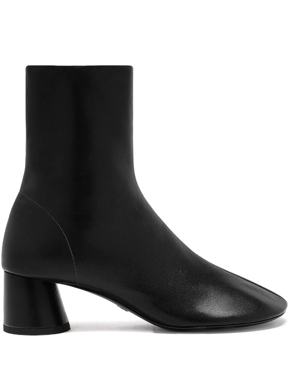 Кожаные ботильоны-носки Proenza Schouler, черный