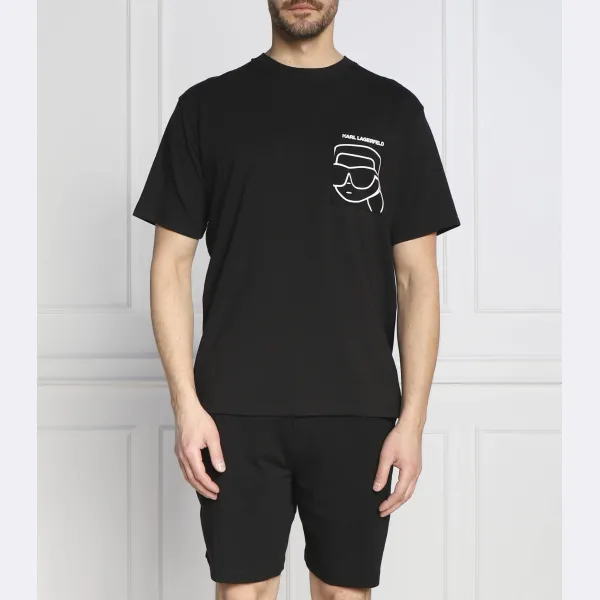 

Пижама стандартного кроя Ikonik 2.0 Karl Lagerfeld, черный