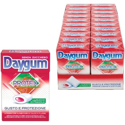 

Italia Daygum Protex Клубничный гель 30 г Perfetti Van Melle