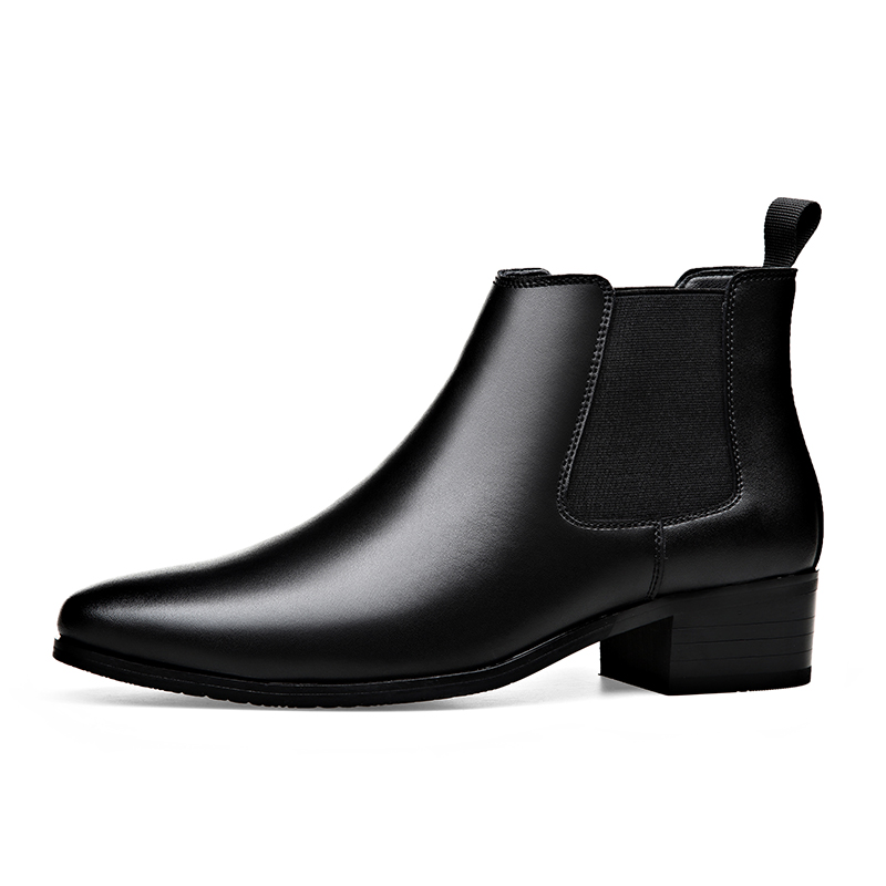 

Короткие мужские ботинки челси LUOMAIKE, Black