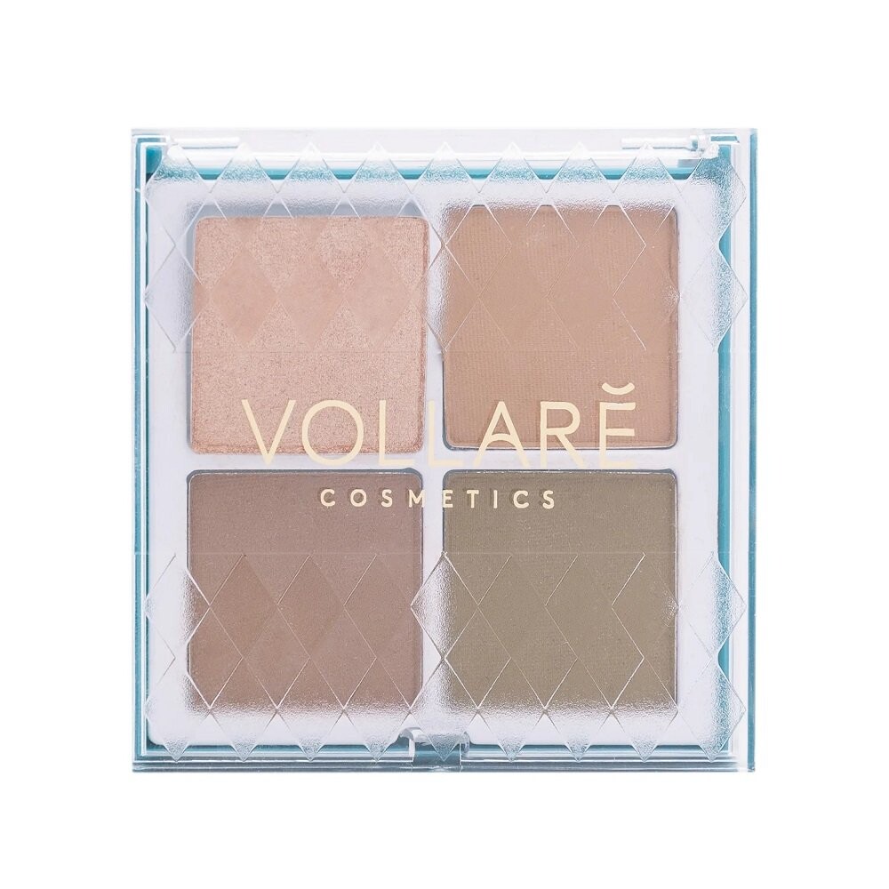 

Vollare, Палетка теней для век Crystal Clear Nude, 4,8 г