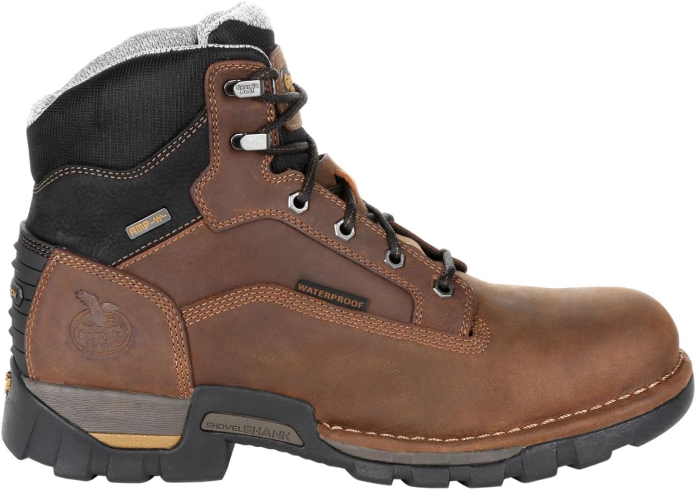 

Ботинки Georgia Boot Eagle One с стальным носком и водонепроницаемостью, 12 Wide Brown