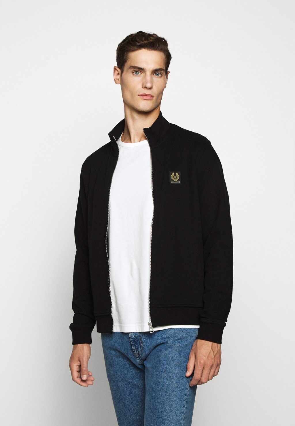 

Толстовка на молнии ZIP THROUGH Belstaff, черный