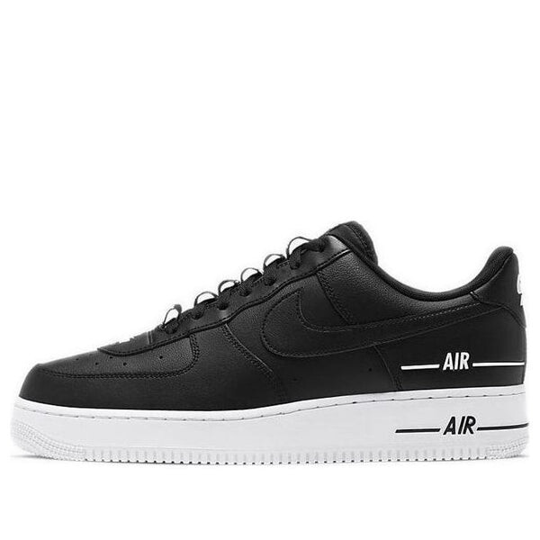 

Кроссовки air force 1 '07 lv8 'double air pack - black' Nike, черный