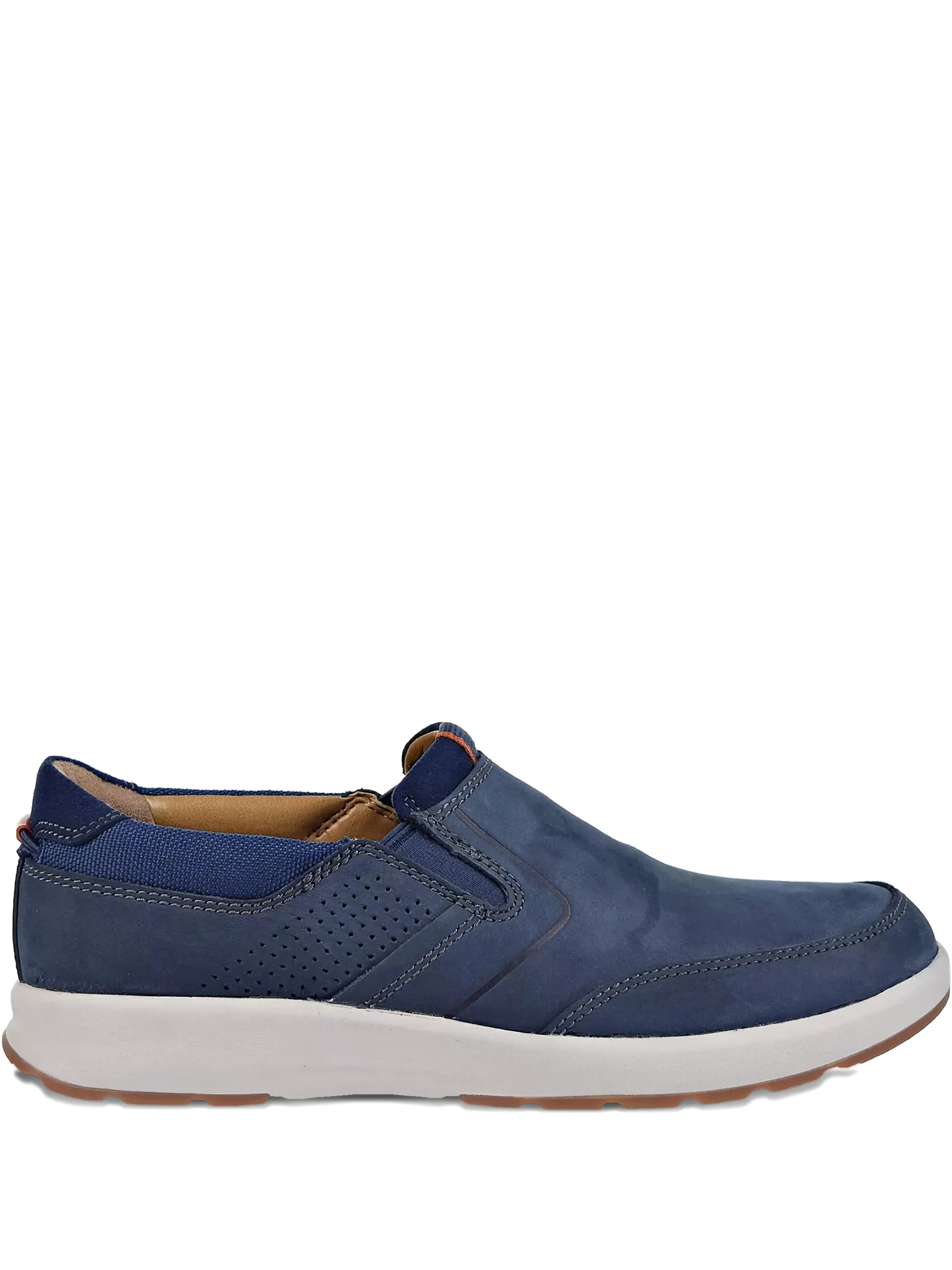 

Лоферы Un Trail Step с перфорацией Clarks Originals, синий