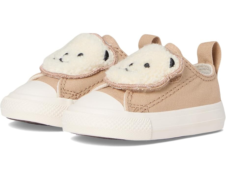 

Кроссовки Converse Kids Chuck Taylor All Star Sherpa Bear Easy-On, цвет Warm Quarry/Egret/Black