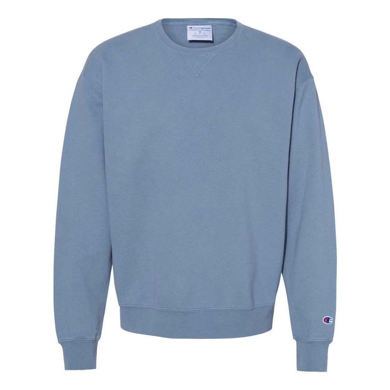 

Толстовка Champion Garment-Dyed с круглым вырезом, цвет saltwater