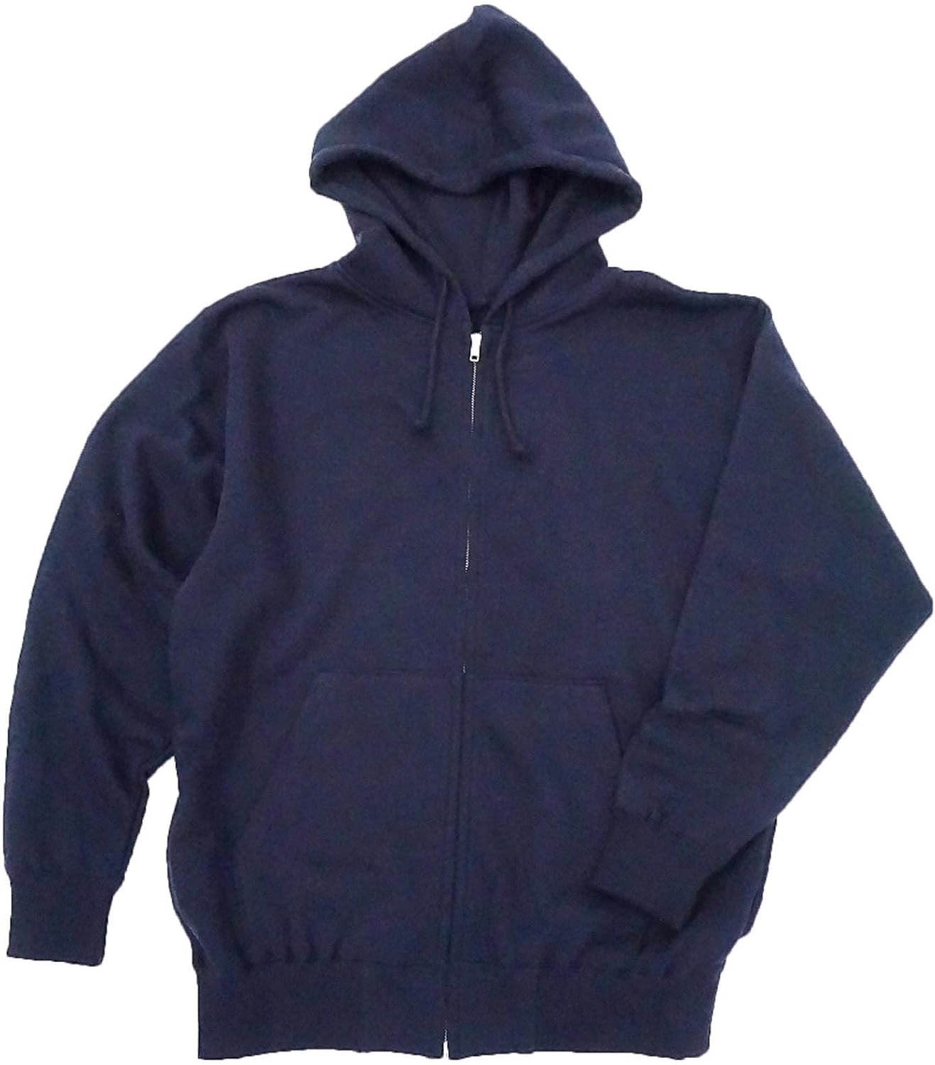 

Толстовка с капюшоном LifeMax, 283 г, на молнии (с подкладкой), темно-синий