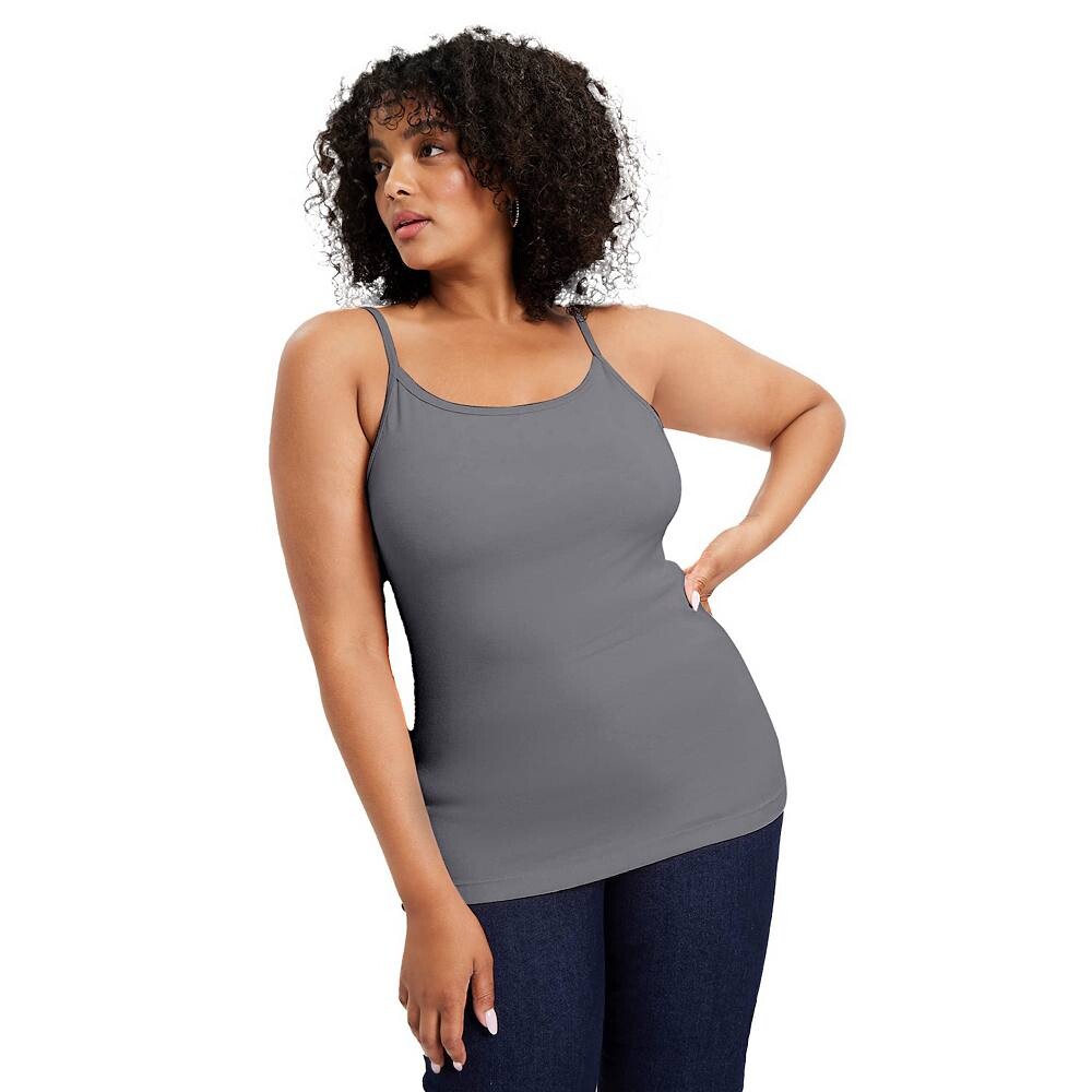 

Женский бюстгальтер-майка June + Vie Plus Size One+only June+Vie, цвет Medium Heather Grey