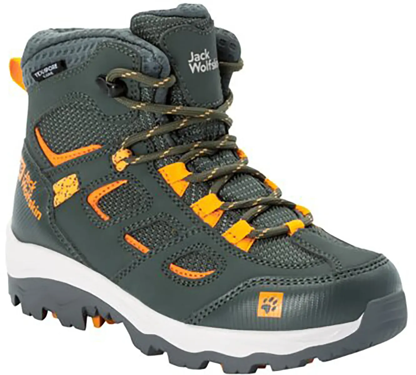 

Кроссовки Jack Wolfskin "VOJO TEXAPORE MID K", водонепроницаемые, зеленый