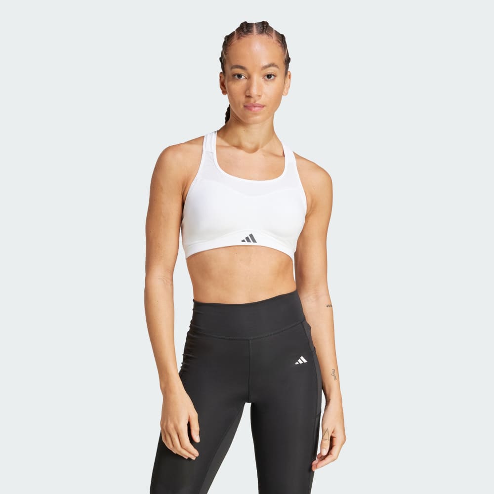 

Спортивный бюстгальтер Adidas TLRD Impact Training High Support Bra, белый