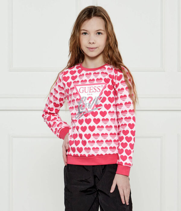 

Свитер Regular fit Guess, розовый