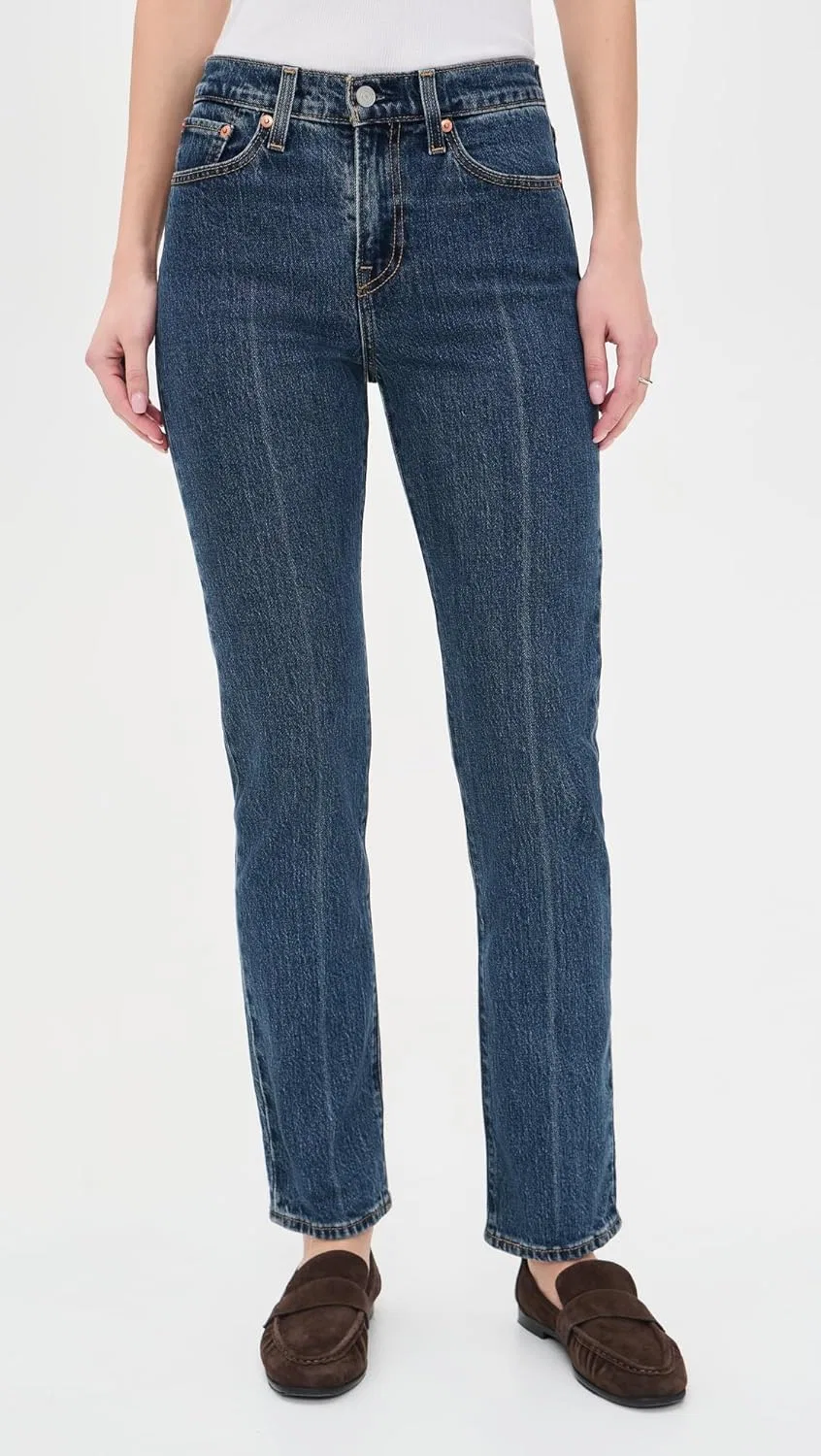 Джинсы Levi's Wedgie Slim, цвет Destiny Stone — фото 2