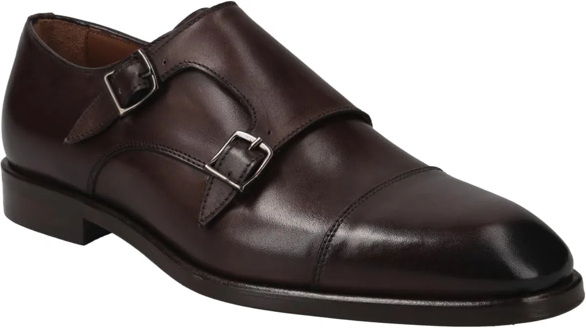 Flecs Мужские коричневые кожаные туфли F319-3