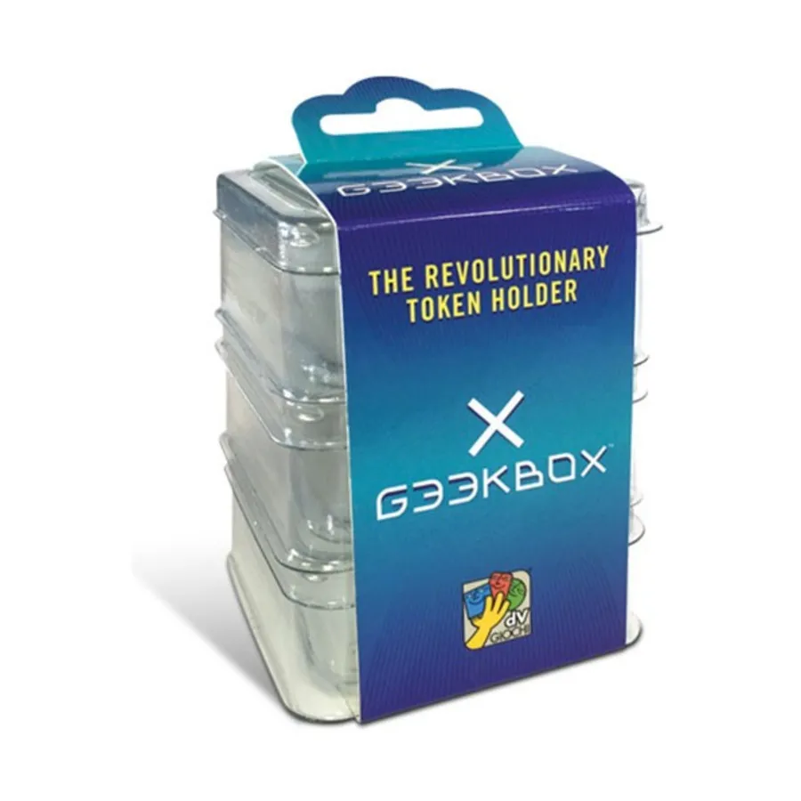 

Прозрачное пластиковое хранилище жетонов Geekbox, Token Storage & Miscellaneous (DaVinci Games)
