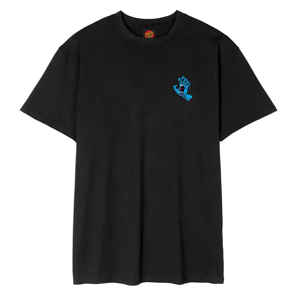 

Футболка с коротким рукавом Santa Cruz Screaming hand chest, черный