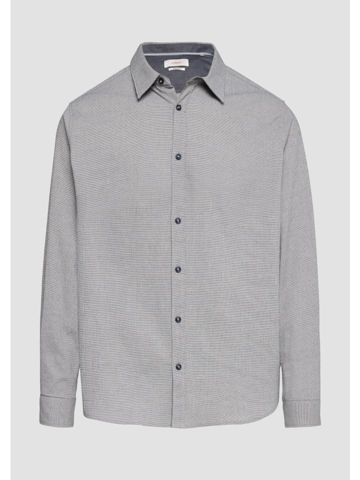 

Рубашка 59U1_navy s.Oliver