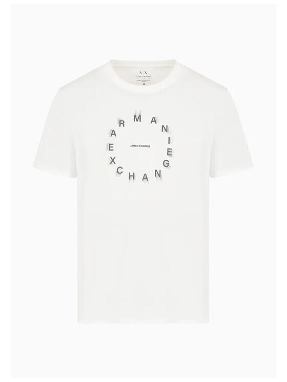 

Футболка стандартного кроя Armani Exchange, белый