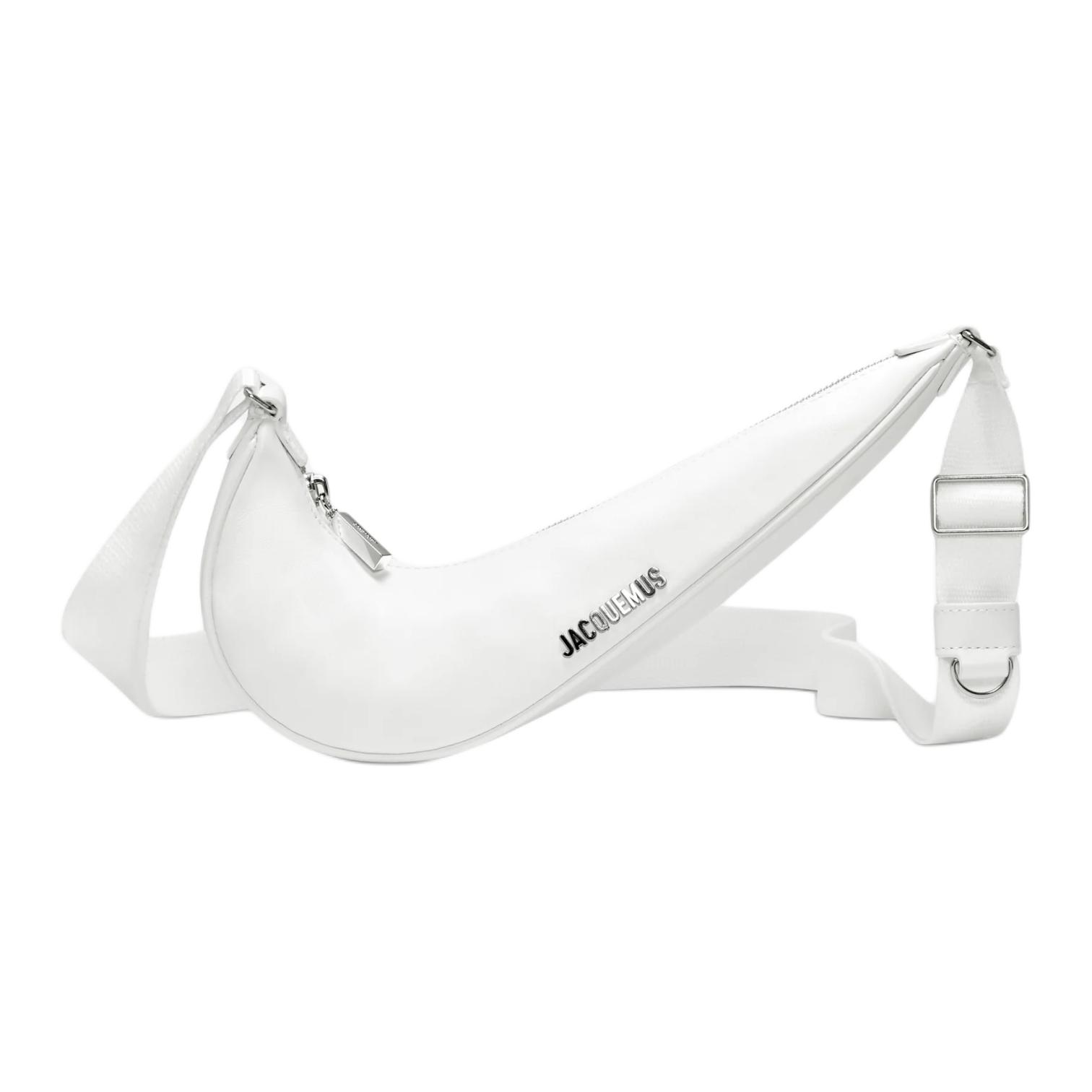 

X Jacquemus Le Swoosh Сумка через плечо Белый/Белый/Блестящее серебро Nike