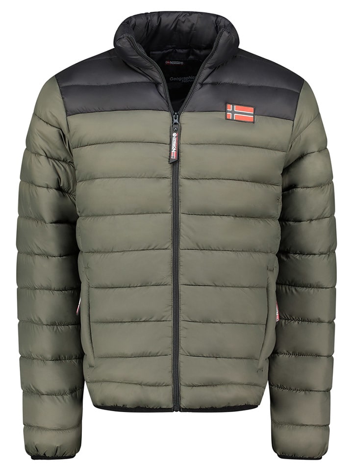 

Стеганая куртка Geographical Norway, цвет khaki/schwarz