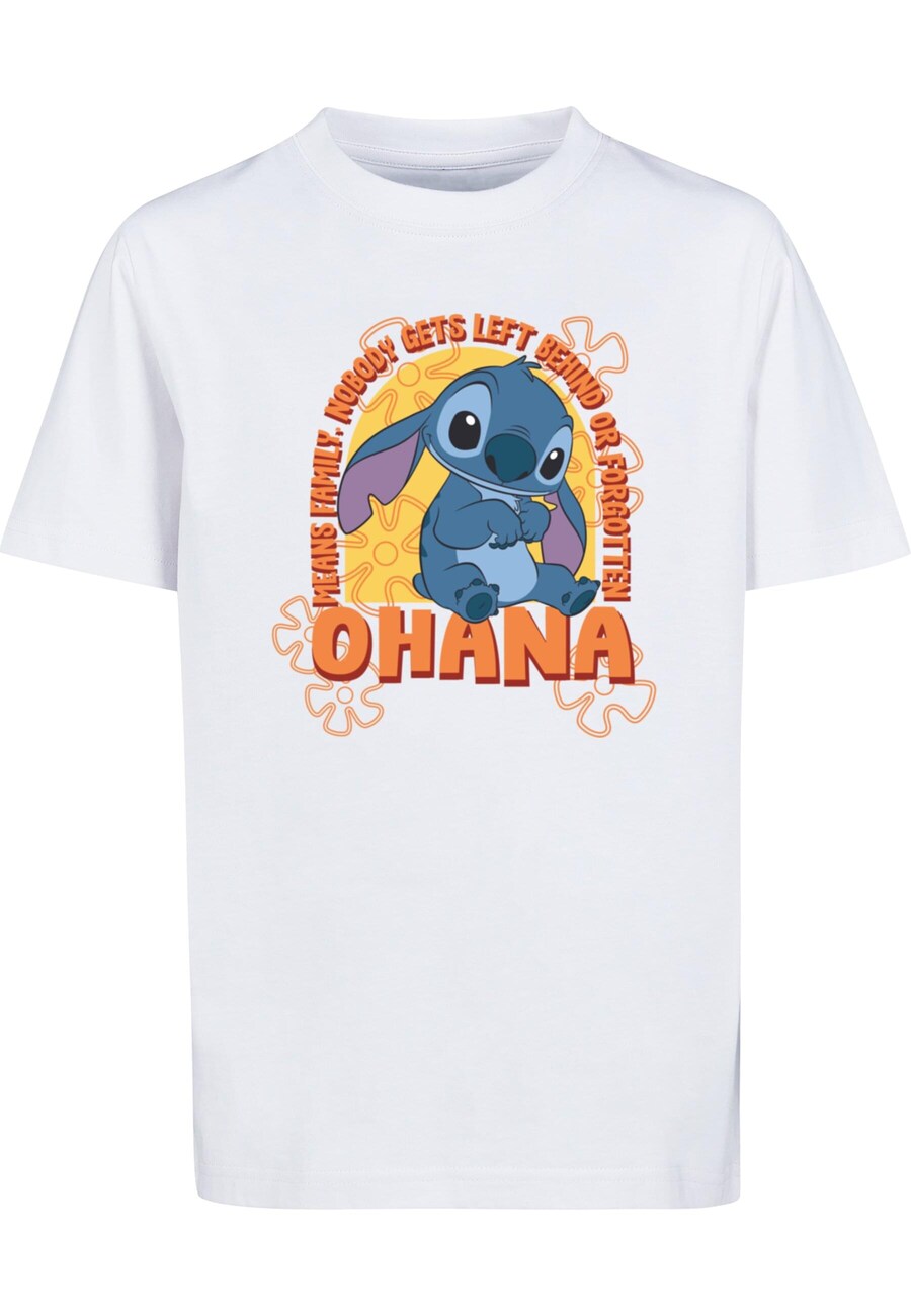 

Рубашка ABSOLUTE CULT Lilo and Stitch - Ohana Orange Flower Dome, белый