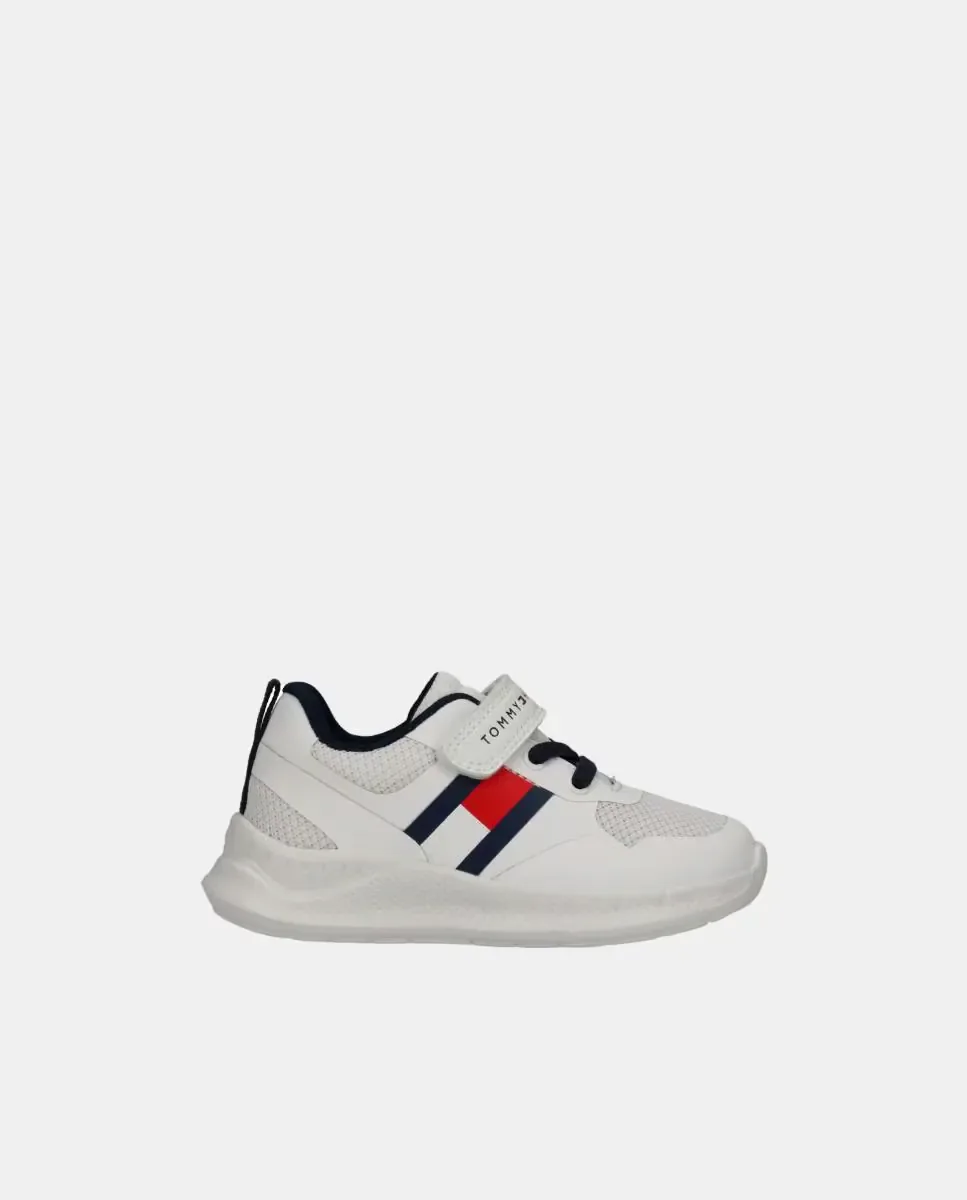 Спортивный корпоративный эластичный велкро Tommy Hilfiger, белый