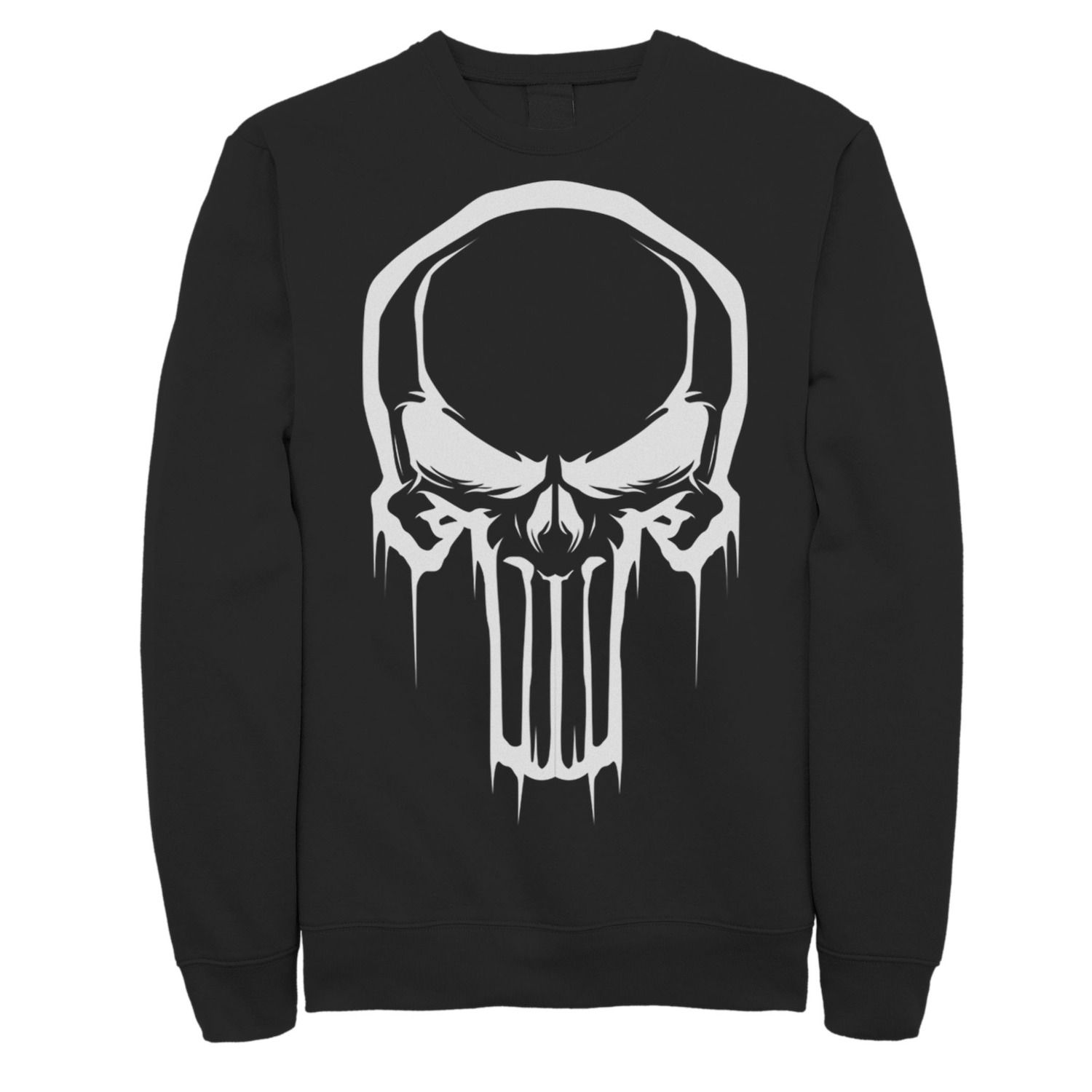 

Мужской флис с нарисованным логотипом Punisher Marvel