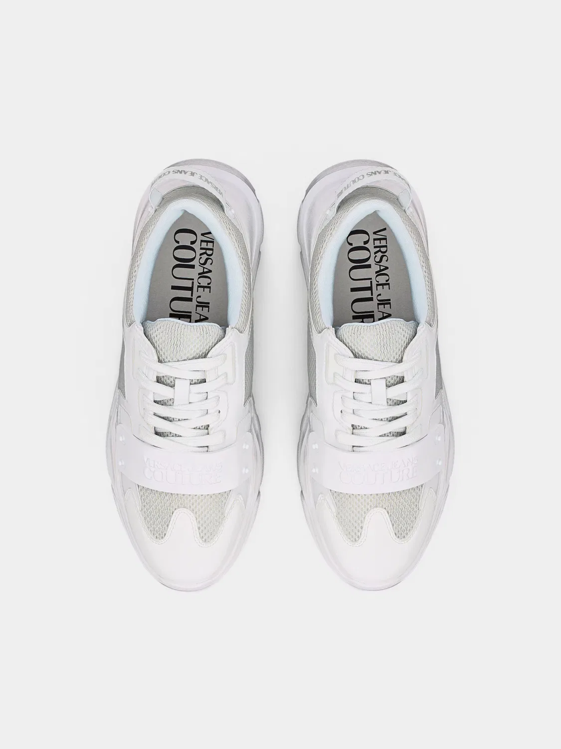 Кроссовки 'FONDO SPEEDTRACK' Versace Jeans Couture, White — фото 3