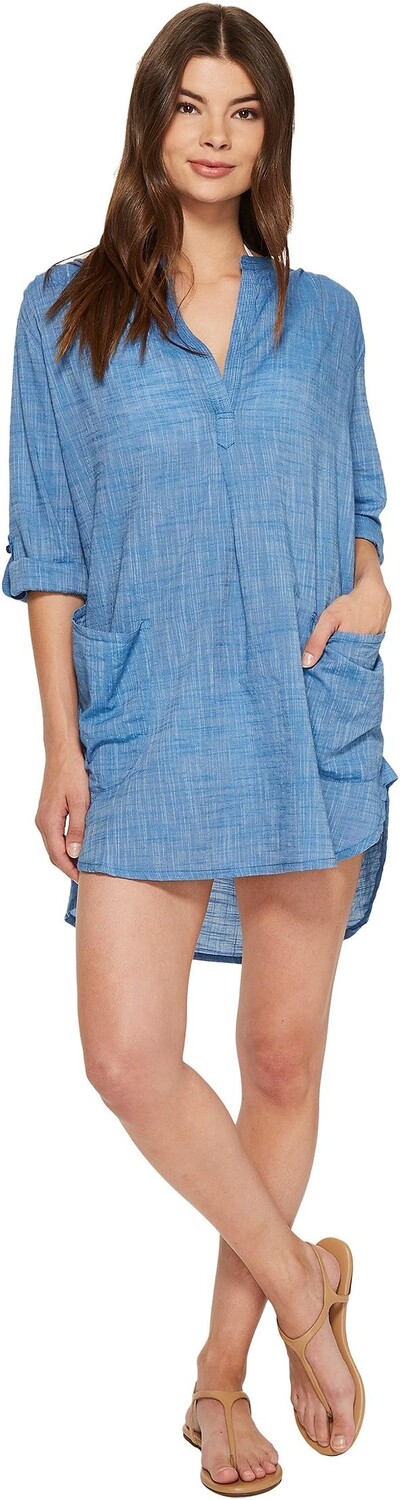 

Накидка Boyfriend Beach Shirt Seafolly, цвет Chambray