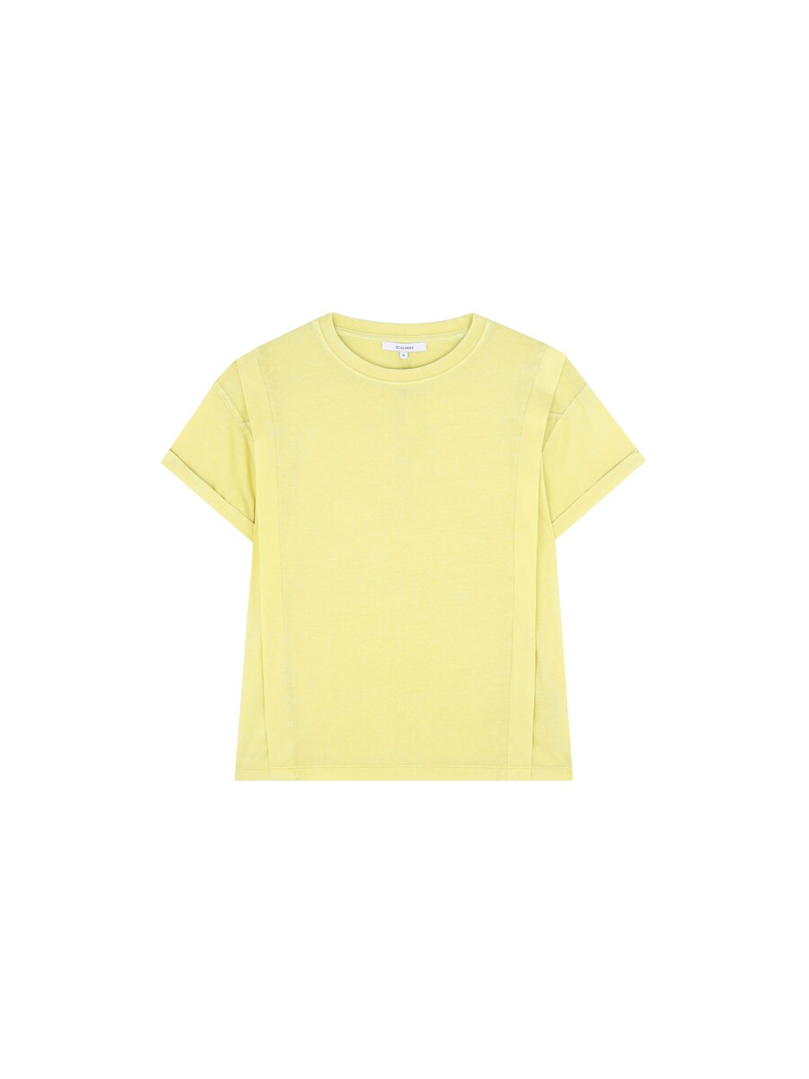 

Футболка Scalpers Lapel Marble, Pastel yellow