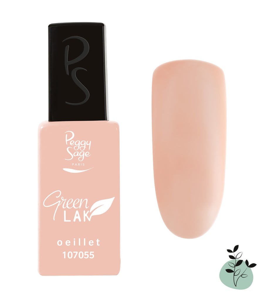 

Зеленый лак для ногтей LAK Œillet Classic UV/LED 10 мл Peggy Sage