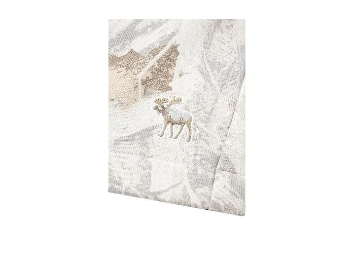 Шорты флисовые Essential Fleece abercrombie kids, Anf Camo — фото 3
