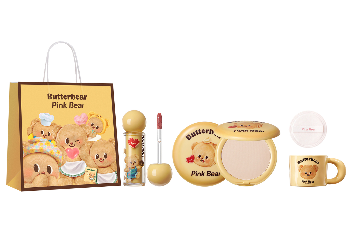 

Набор косметики для женщин Pink Bear