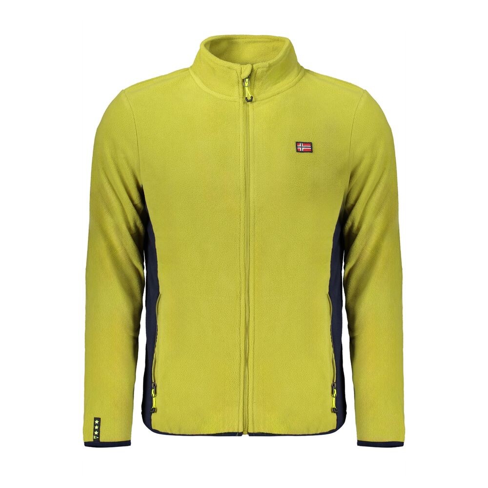 

Желтый мужской свитер из полиэстера Geographical Norway