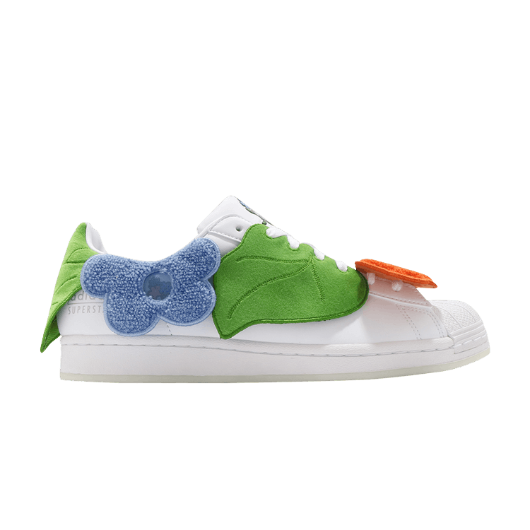 

Кроссовки adidas Melting Sadness x Superstar 'Bee with You Pack - Cloud White', белый