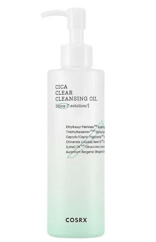 

COSRX, Прозрачное очищающее масло Pure Fit Cica, 200 мл