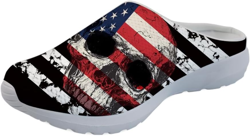 

Разноцветные садовые сабо Forchrinse с грибным рисунком для женщин и мужчин, легкие водные тапочки, домашние сандалии для кормления, с поддержкой свода стопы