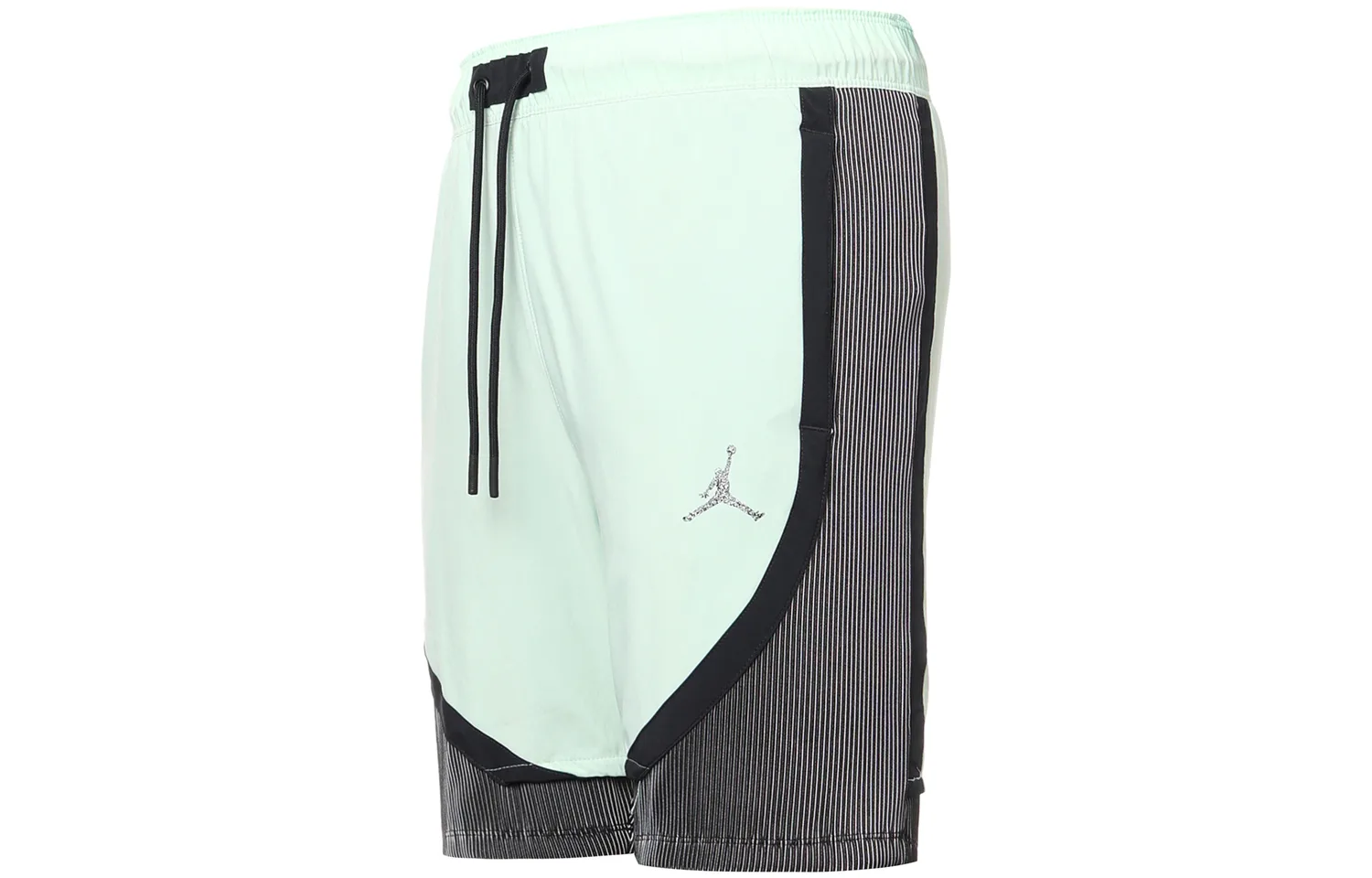 Jordan Шорты повседневные Logo Micro Mark Lacingblock мятно-зеленые — фото 2