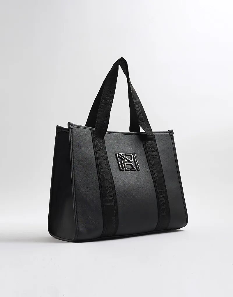 

Сумка-шоппер River Island Ri черного цвета