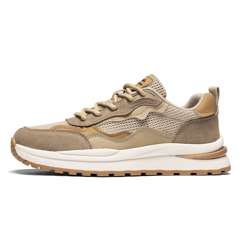 

Легкие низкие повседневные туфли для мужчин G.N.SHIJIA, Beige Brown