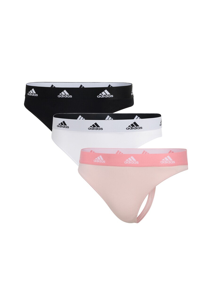 

Стринги ADIDAS SPORTSWEAR Thong Active Comfort Cotton, цвет rose/black/white