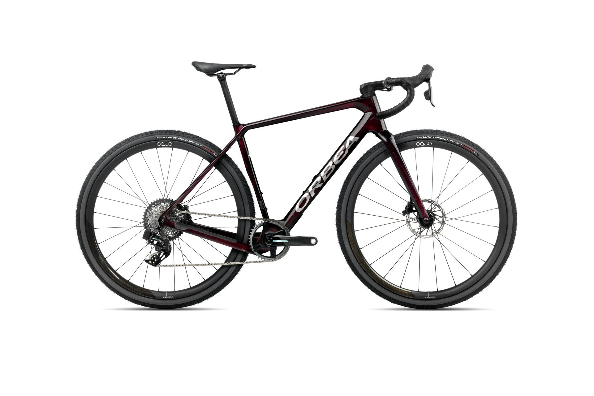 

Гравийный велосипед Orbea Terra m21e team 1x - 28 дюймов - diamant, rot | wine red carbon view (gloss)