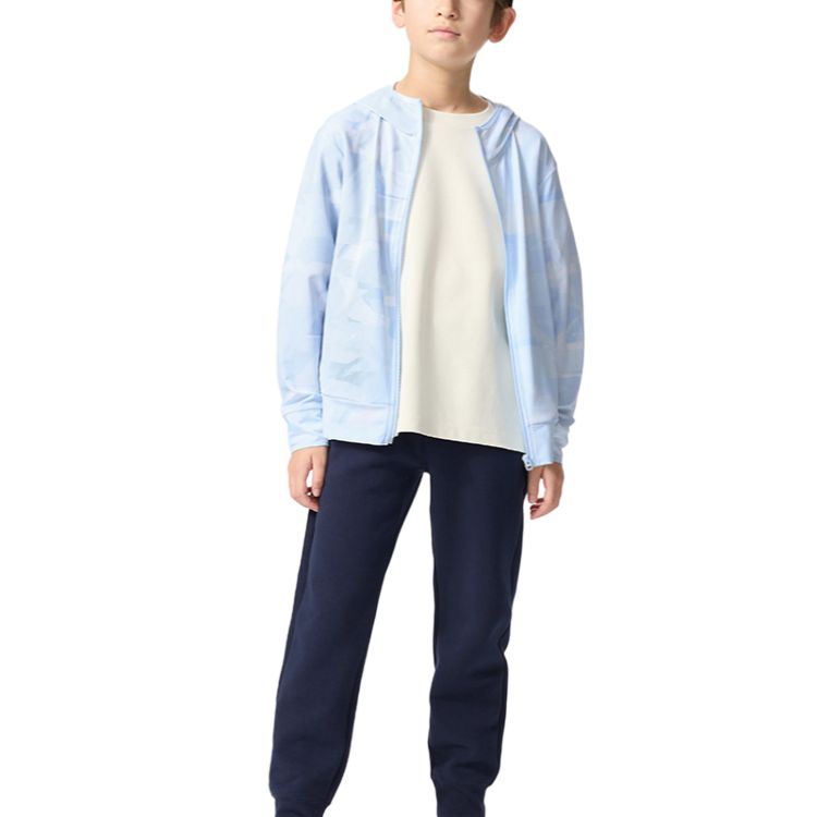 UNIQLO Outdoor Wear SS25 Aqua Blue для детей 3-7 лет — фото 3