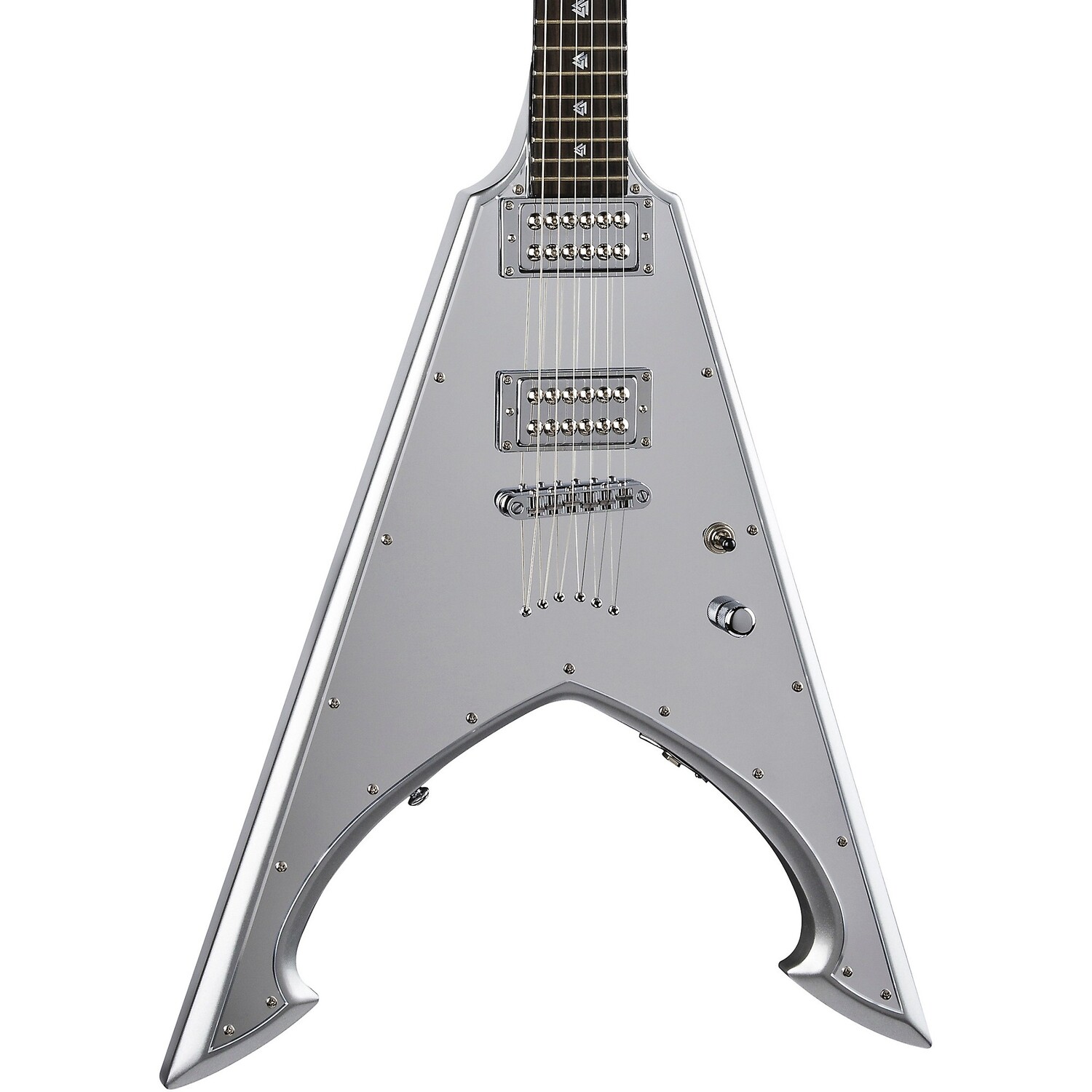 

Электрогитара Dean Michael Amott Tyrant Signature, серебристый металлик