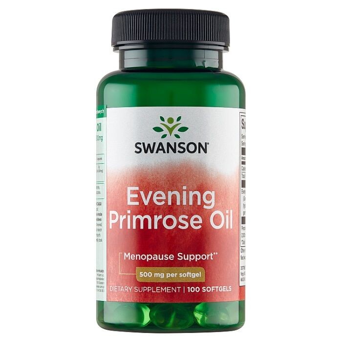 

Масло вечерней примулы в капсулах Swanson EPO Olej z Wiesiołka 500 mg, 100 шт